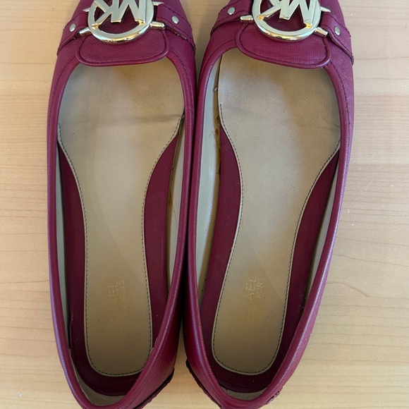 Michael Kors Moccasins Flats Red 7 - Picture 9 of 10